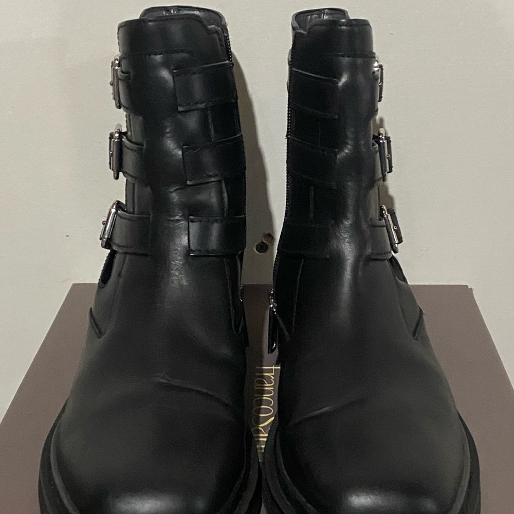 Men's Black Leather Boots